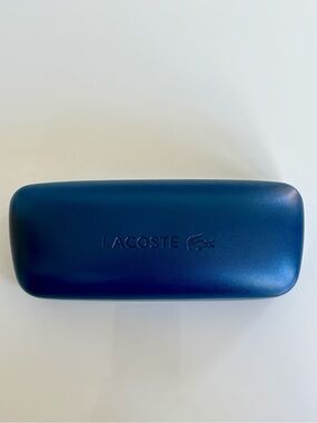 Lacoste Dark Blue Hard Sunglasses Case
